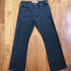 Levi's 517 Bootcut Black Jeans